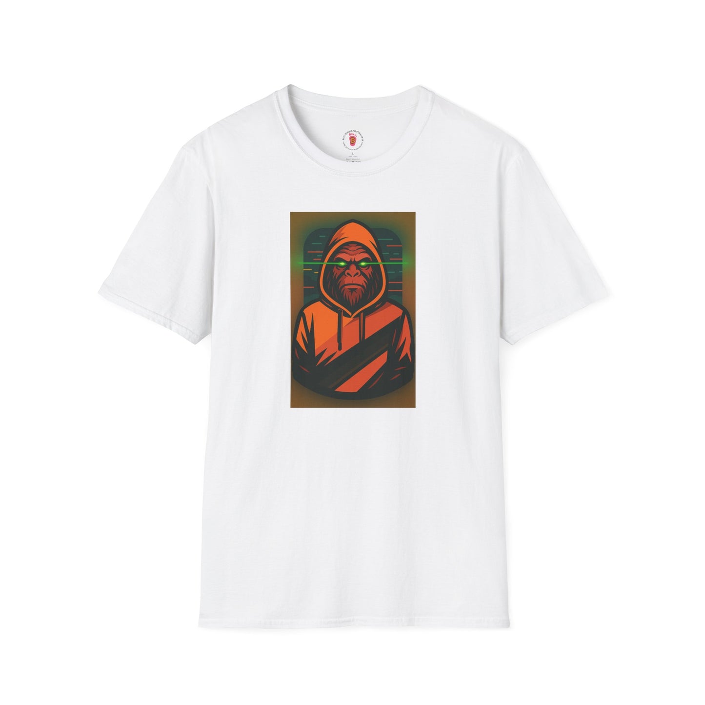 Bitcoin Bigfoot Believe Unisex Softstyle T-Shirt