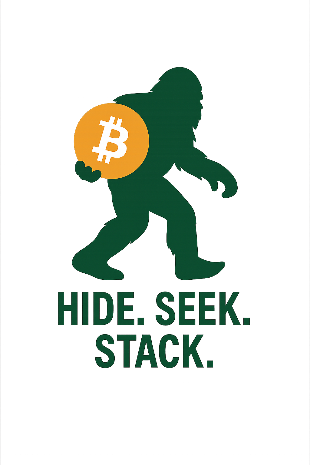 Bitcoin Bigfoot Believe Hide, Seek, Stack. The Hide and seek champion is stacking stats