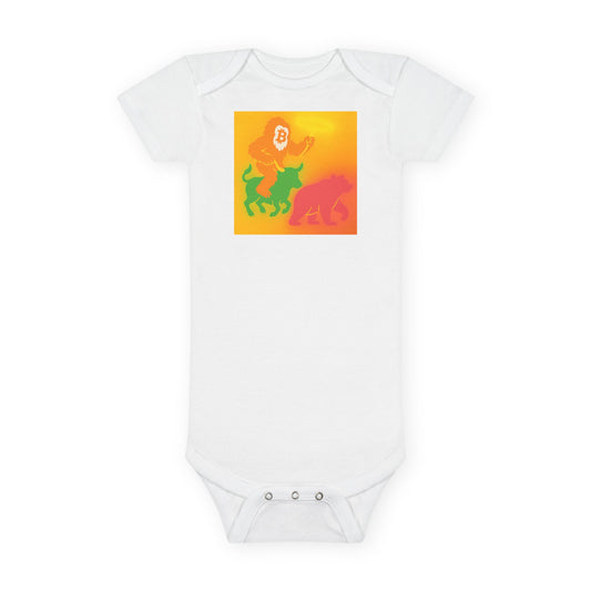 Organic Baby Bitcoin Bigfoot Believe Onesie